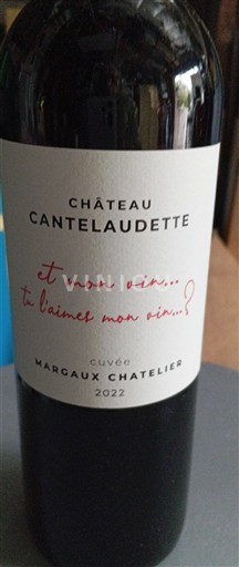 Bordeaux Graves-de-Vayres Château Cantelaudette Margaux Chatelier 2022
