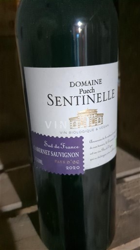 Languedoc și Roussillon Vin de Pays d'Oc Domaine Puech Sentinelle 2020