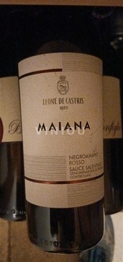 Puglia Salice Salentino Leone de Castris Maiana Nemilésimat