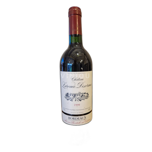 Vin Rouge sec Château Laronde Desormes 1999 France Bordeaux AOC