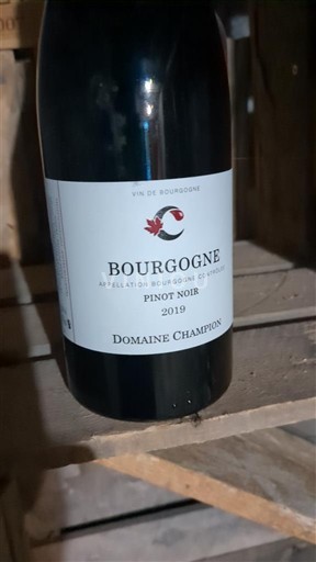 Burgundia Domaine Champion Pinot Noir 2019