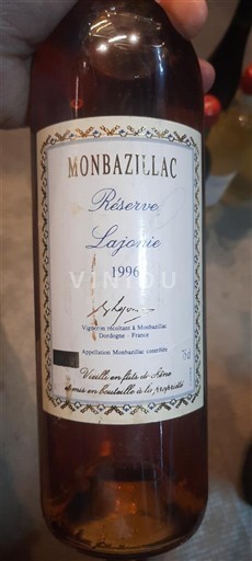 Sud-Vest Monbazillac Lajonie Réserve 1996
