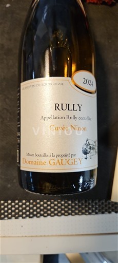 Burgundia Rully Domaine Gaugey Ninon 2024