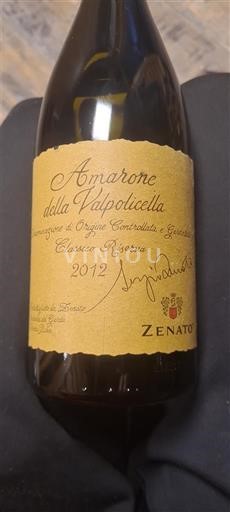 Venetia Amarone della Valpolicella Zenato Classico Riserva 2012