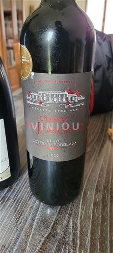 Bordeaux Blaye-Côtes-de-Bordeaux Château Le Joncieux 2020