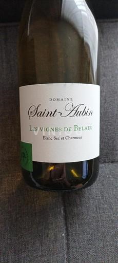 Sud-Vest Côtes de Gascogne Domaine Saint-Aubin Les vignes de Belair 2023