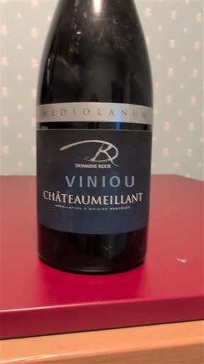 Valea Loarei Châteaumeillant Domaine Roux Mediolanum 2016