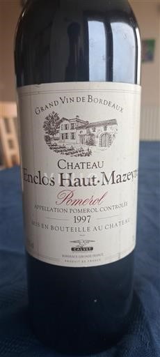 Bordeaux Pomerol Château Enclos Haut-Mazeyres 1997