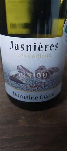 Valea Loarei Jasnières Domaine Gigou Les Cailloux Nemilésimat
