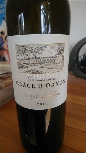 Burdeos Pessac-Léognan Domaine La Grâce d'Ornon 2017