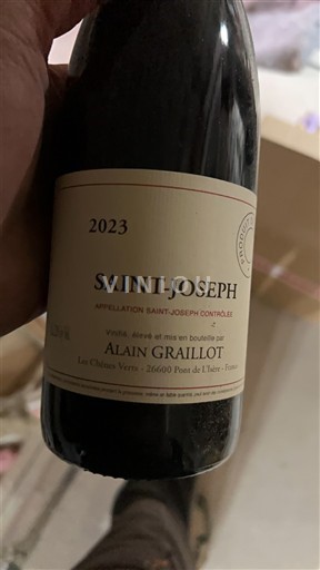 Valea Ronului Saint-Joseph Alain Graillot 2023