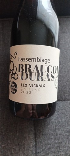 Sud-Vest Gaillac Les Vignals l'assemblage Braucol Duras 2022