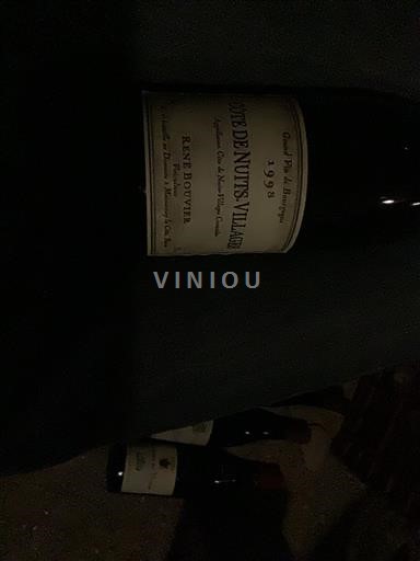 Burgundia Côte de nuits villages René Bouvier 1998