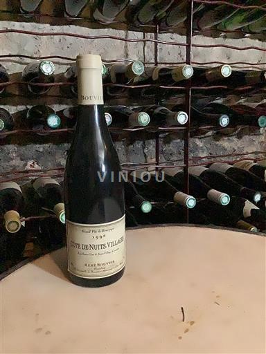 Burgund Côte de nuits landsbyer René Bouvier 1998