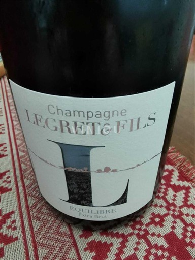 Champagne Șampanie Legret & Fils Équilibre Nemilésimat