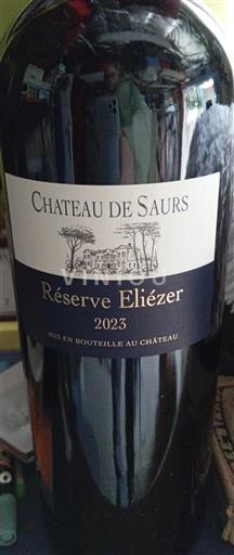 Sud-Vest Gaillac Château Saurs Réserve Eliézer 2023