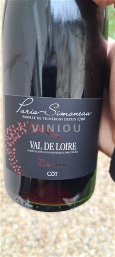 Valea Loarei Pariss Simonneau Réserve 2022
