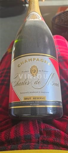 Champagne Șampanie Charles de Munet Brut Réserve Nemilésimat