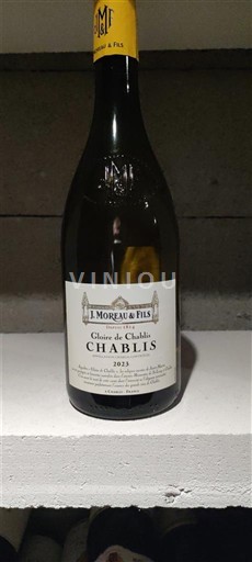 Burgundia Chablis J. Moreau & Fils de Chablis 2023
