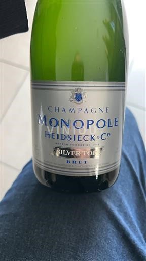Champagne Șampanie Heidsieck & Co Monopole Silver Top Nemilésimat