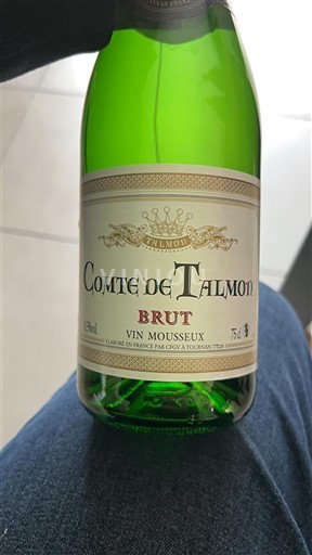 Valea Loarei Crémant de Loire Comte de Talmon Nemilésimat