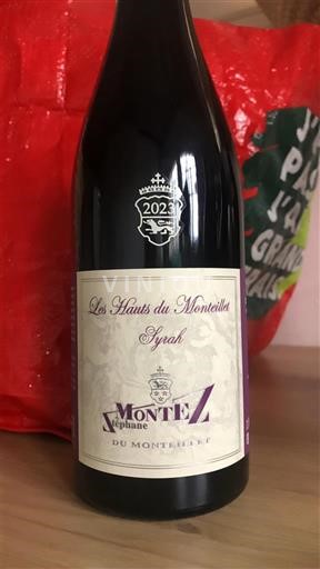 Alpi și Țara Rodanezilor Dealurile Rodiene. Domaine Monteillet Les Hauts du Monteillet Syrah 2023