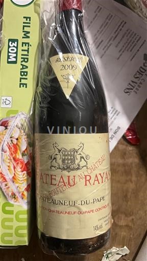 Valea Ronului Châteauneuf-du-Pape Château Rayas Rayas Réserve 2009