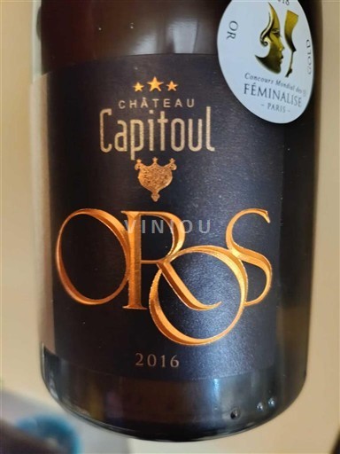 Languedoc La Clape Château Capitoul Ors 2016