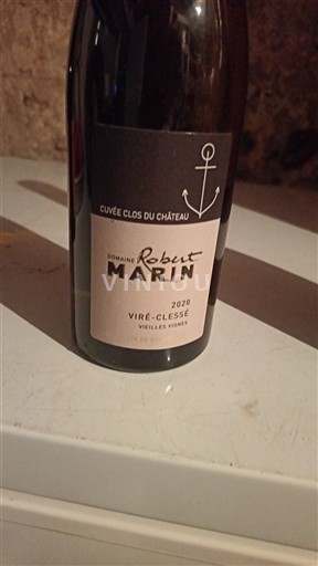 Burgundia Viré-clessé Domaine Robert Marin Clos du Château 2020