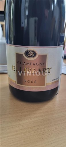 Champagne Șampanie E. Liebart Rosé Nemilésimat