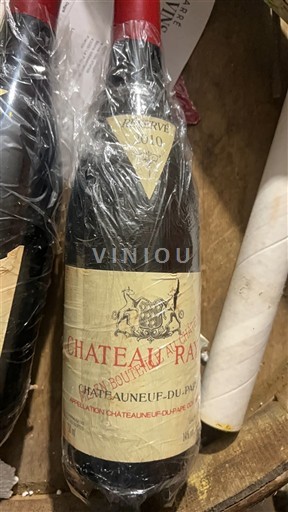 Valea Ronului Châteauneuf-du-Pape Château Rayas Rayas Réserve 2010