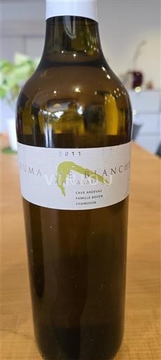 Valais Valea Cave Ardévaz Famille Boven Humaine Blanche 2011