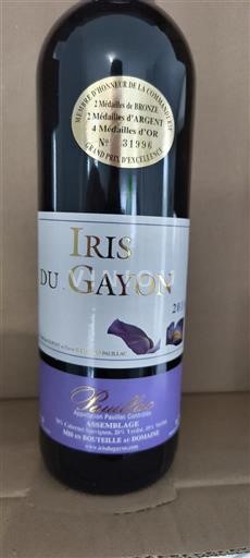 Bordeaux Pauillac Iris du Gayon Iris 2010