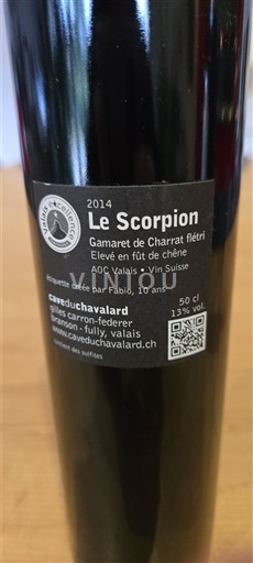 Valais Valea Cave du Chavalard Le Scorpion 2014