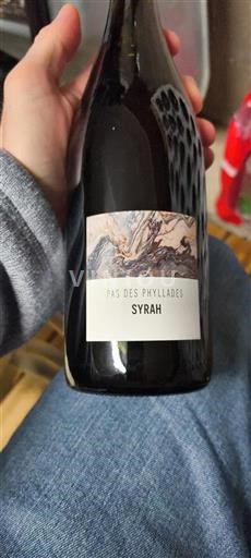 Languedoc și Roussillon Vin de Pays d'Oc Pas des Phyllades Syrah Nemilésimat