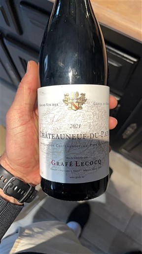 Valea Ronului Châteauneuf-du-Pape Grafe Lecocq 2021