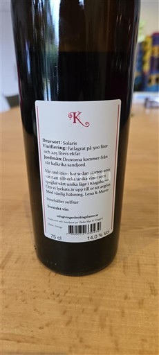 Scania Skåne Kullabergs Vingård 2019