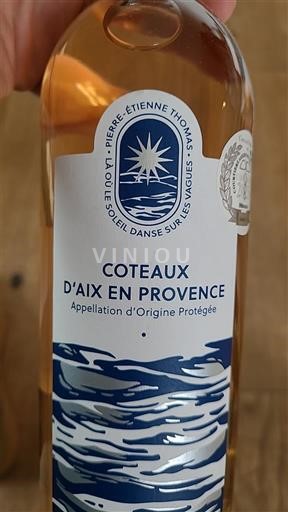 Provence Dealurile Aix-en-Provence Pierre-Étienne Thomas Le Soleil Danse sur les Vagues 2024