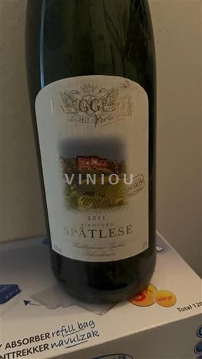 Rheingau Schloss Johannisberg Spätlese 2011