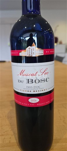 Languedoc și Roussillon Vin de Pays d'Oc Pierre Besinet Muscat Sec du Bosc 2016