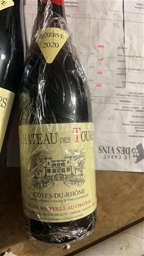 Valle del Ródano Côtes del Ródano Château Tours Réserve 2020