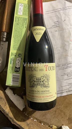 Valle del Ródano Côtes del Ródano Château Tours Réserve 2021
