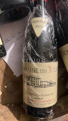 Nespecificat Domaine Tours Réserve vin de pays 2001