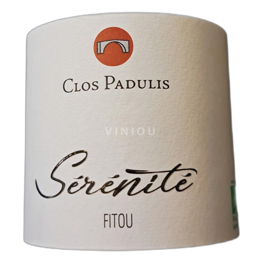 Langvedok Fitou Clos Padulis Sérénité 2021