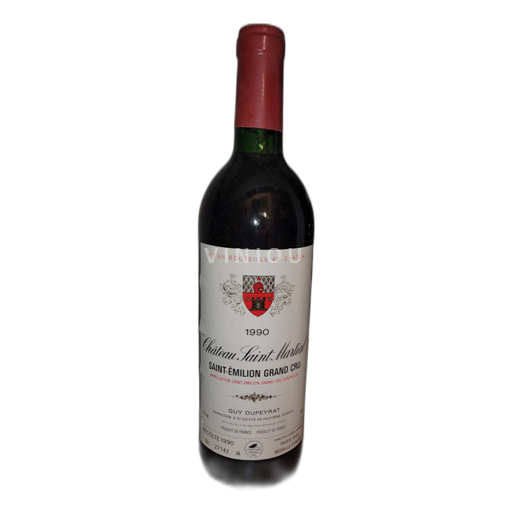 Bordeaux Saint-Émilion Grand Cru Château Saint-Martial 1990