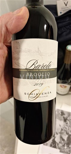 Piemonte Barolo Schiavenza Broglio 2019