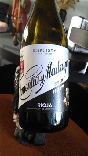 La Rioja Rioja Arméntia y Madrazo Reserva 2019