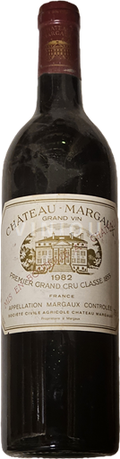 Bordeaux Margaux Château Margaux Premier Grand cru classé 1855 1982