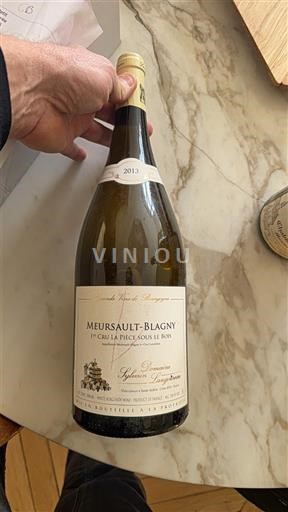 Burgundia Meursault Premier Cru Sylvain Langoureau Meursault-Blagny 1er Cru La Piece Sous Le Bois 2013