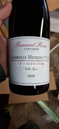 Burgundia Chambolle-Musigny Premier Cru Bernard Rion Les Gruenchers Vieilles Vignes 2023